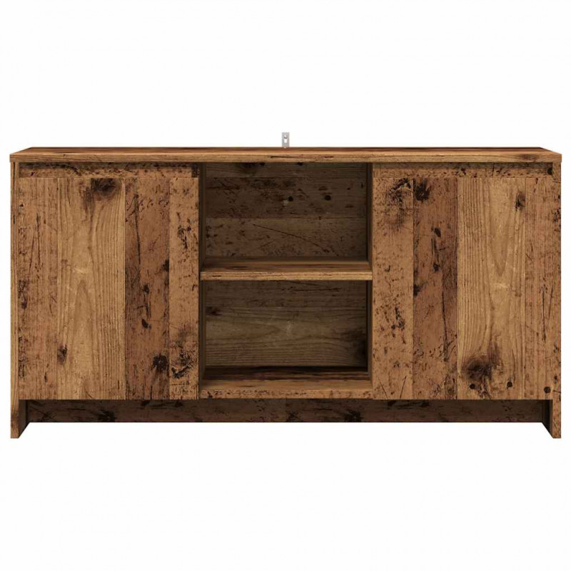 Szafka pod TV, stare drewno, 102x37,5x52,5 cm