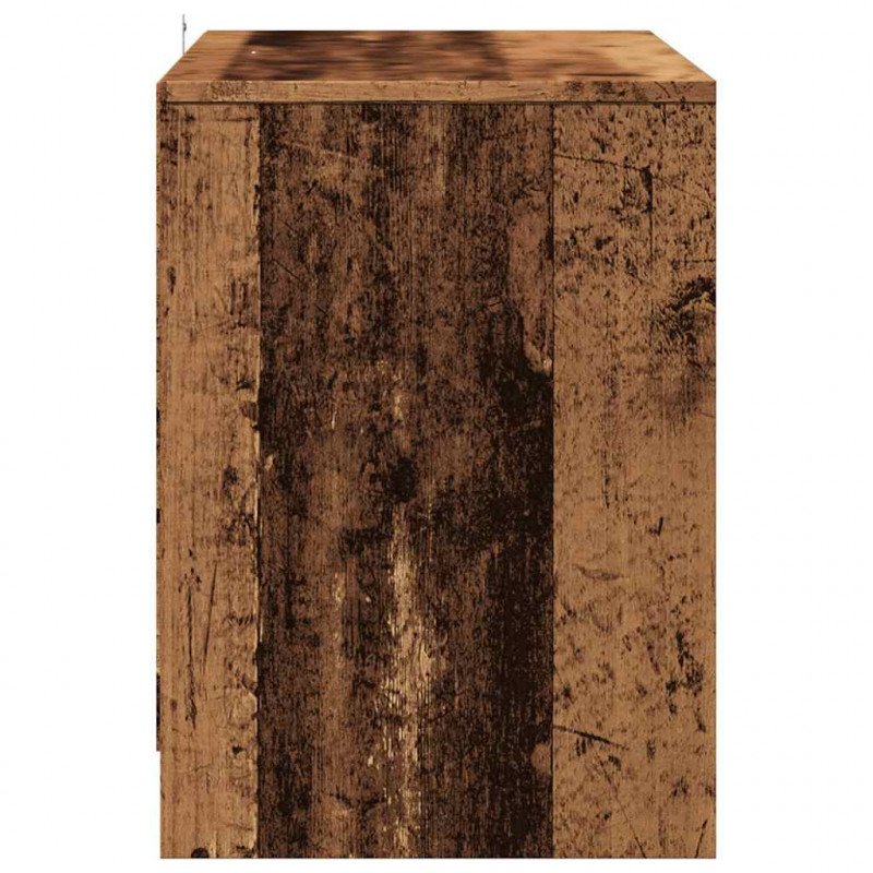 Szafka pod TV, stare drewno, 102x37,5x52,5 cm