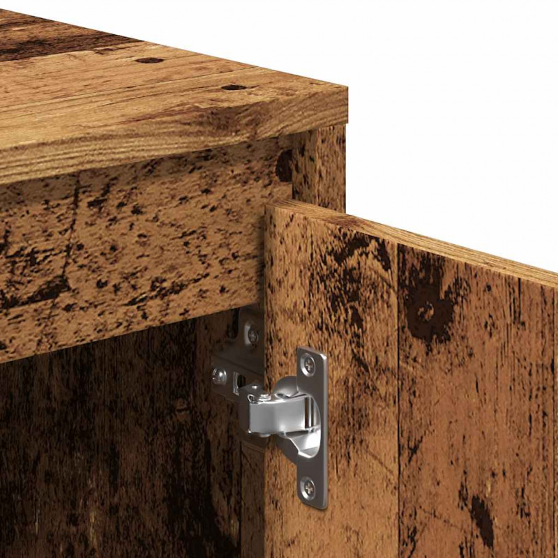 Szafka pod TV, stare drewno, 102x37,5x52,5 cm