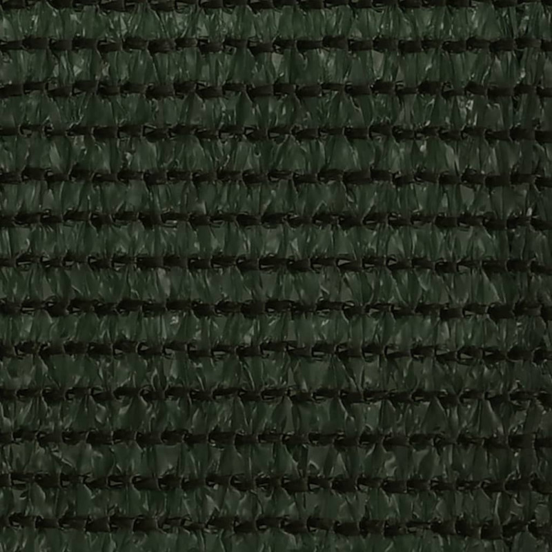 Parawan balkonowy, ciemnozielony, 75x300 cm, HDPE