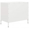 Szafka, biała, 68x39x58,5 cm, stal walcowana na zimno