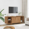 Szafka TV, dąb artisan, 130x35x50 cm, materiał drewnopochodny