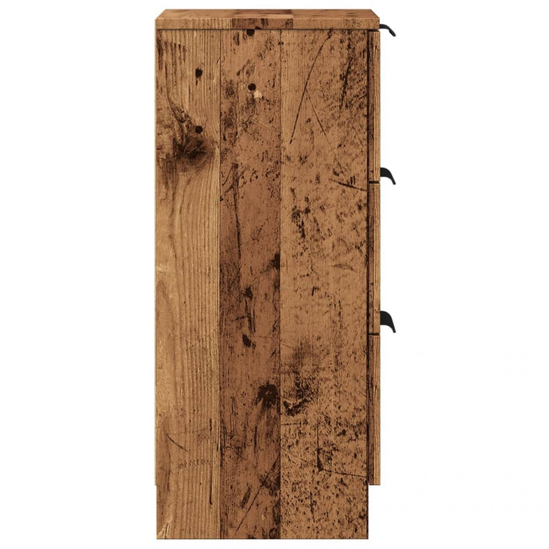 Szafka, stare drewno, 30x30x70 cm, materiał drewnopochodny