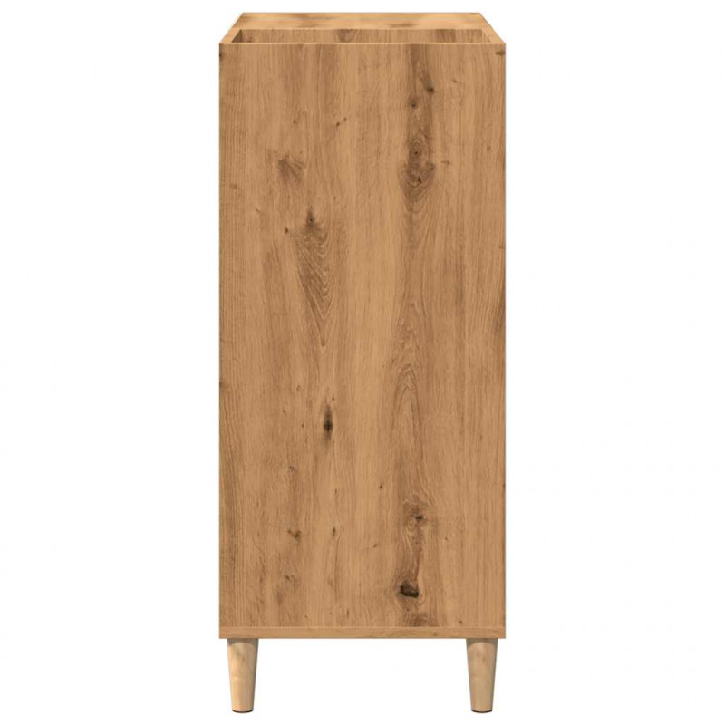 Szafka na płyty, dąb artisan, 84,5x38x89 cm