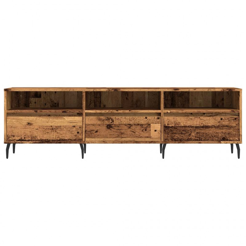 Szafka pod TV, stare drewno, 150x30x44,5 cm