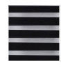 Roleta Zebra 120 x 175 cm czarna