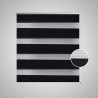 Roleta Zebra 120 x 175 cm czarna