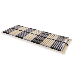 Stelaż do łóżka z 42 listwami, 7 stref, 80 x 200 cm