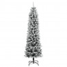 Sztuczna choinka, ośnieżona, 300 lampek LED, 240 cm