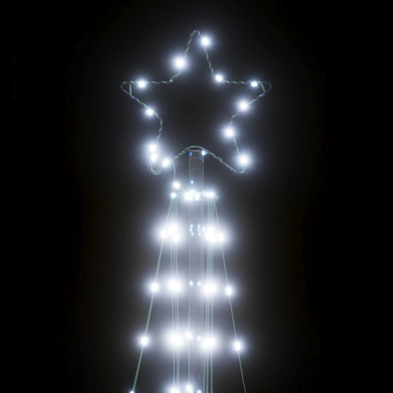 Lampki choinkowe, 363 zimnych białych LED, 182 cm