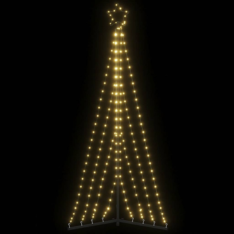 Lampki choinkowe, 339 ciepłych białych LED, 187 cm