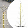 Lampki choinkowe, 339 ciepłych białych LED, 187 cm