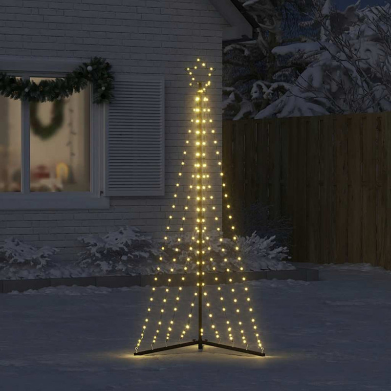 Lampki choinkowe, 339 ciepłych białych LED, 187 cm