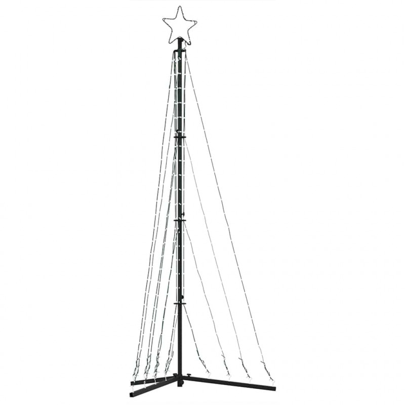Lampki choinkowe, 339 ciepłych białych LED, 187 cm