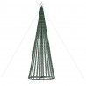 Stożkowa choinka z lampek, 1028 niebieskich LED, 403 cm