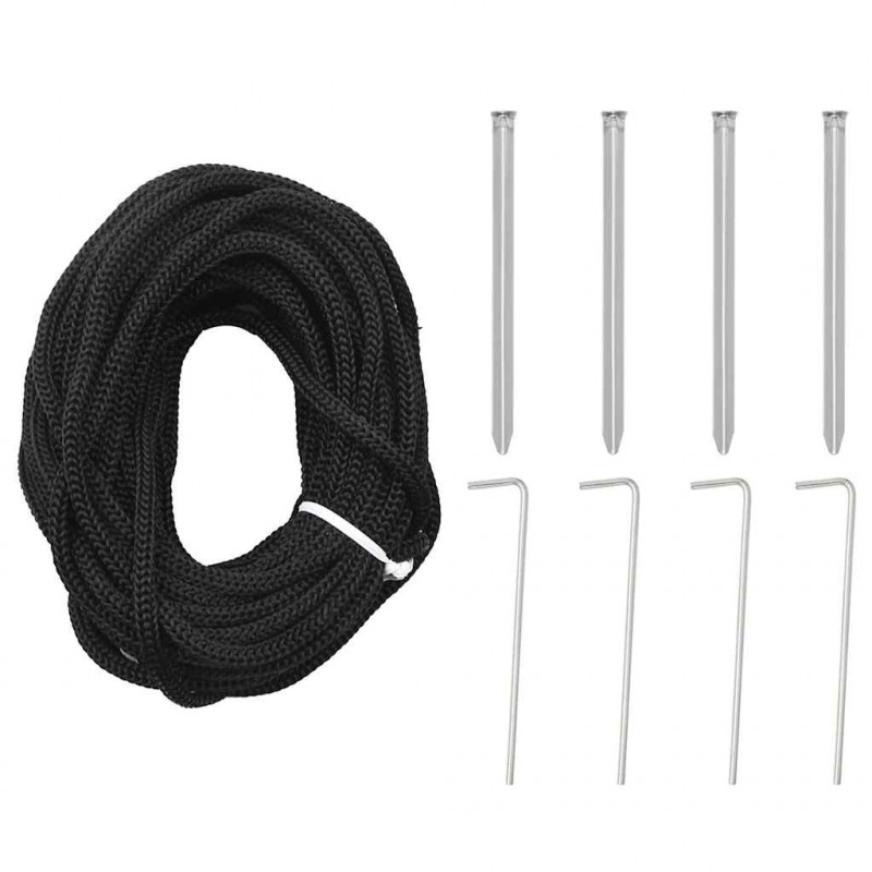 Stożkowa choinka z lampek, 1028 niebieskich LED, 403 cm