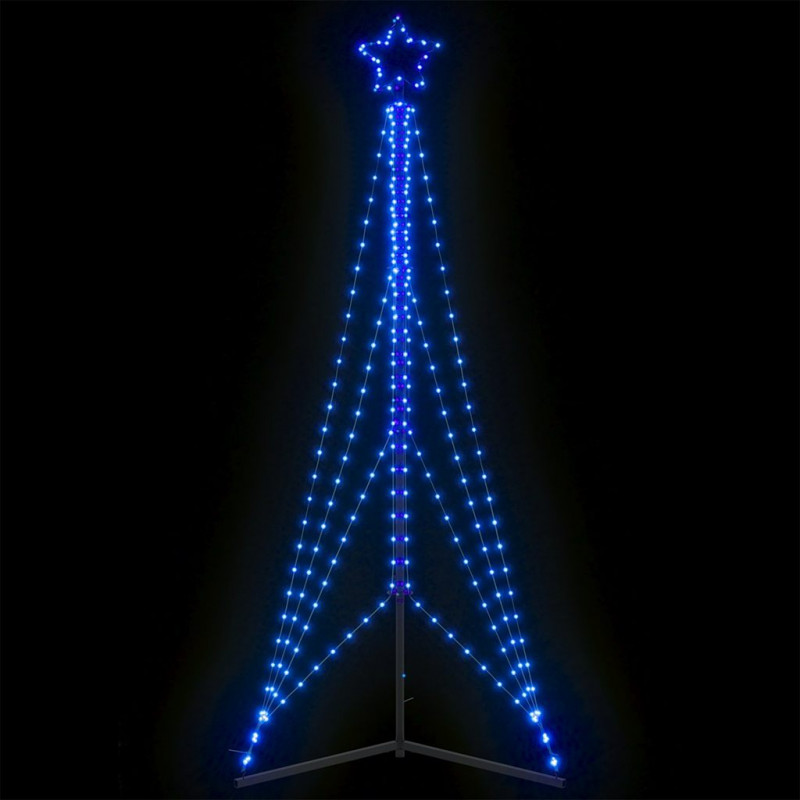 Lampki choinkowe, 483 niebieskich LED, 240 cm
