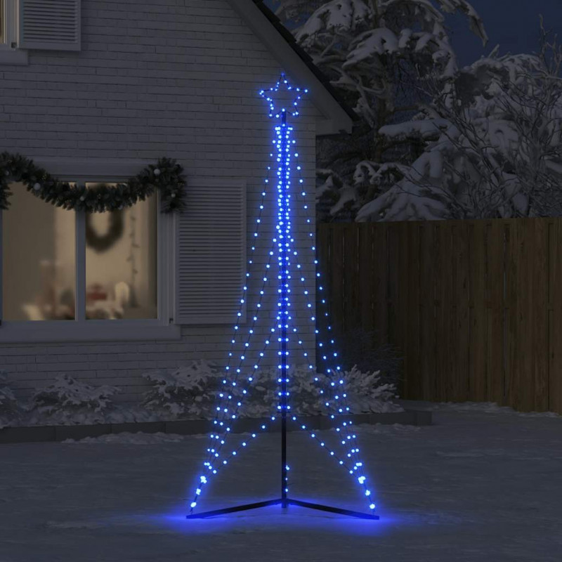 Lampki choinkowe, 483 niebieskich LED, 240 cm