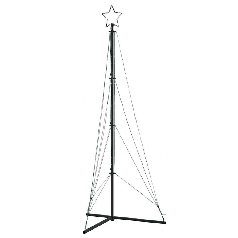 Lampki choinkowe, 483 niebieskich LED, 240 cm