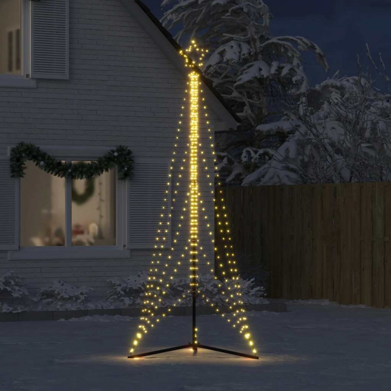 Lampki choinkowe, 525 ciepłych białych LED, 302 cm