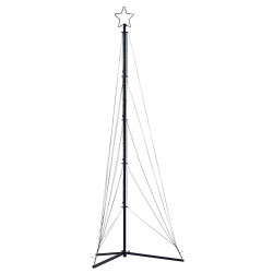 Lampki choinkowe, 525 ciepłych białych LED, 302 cm