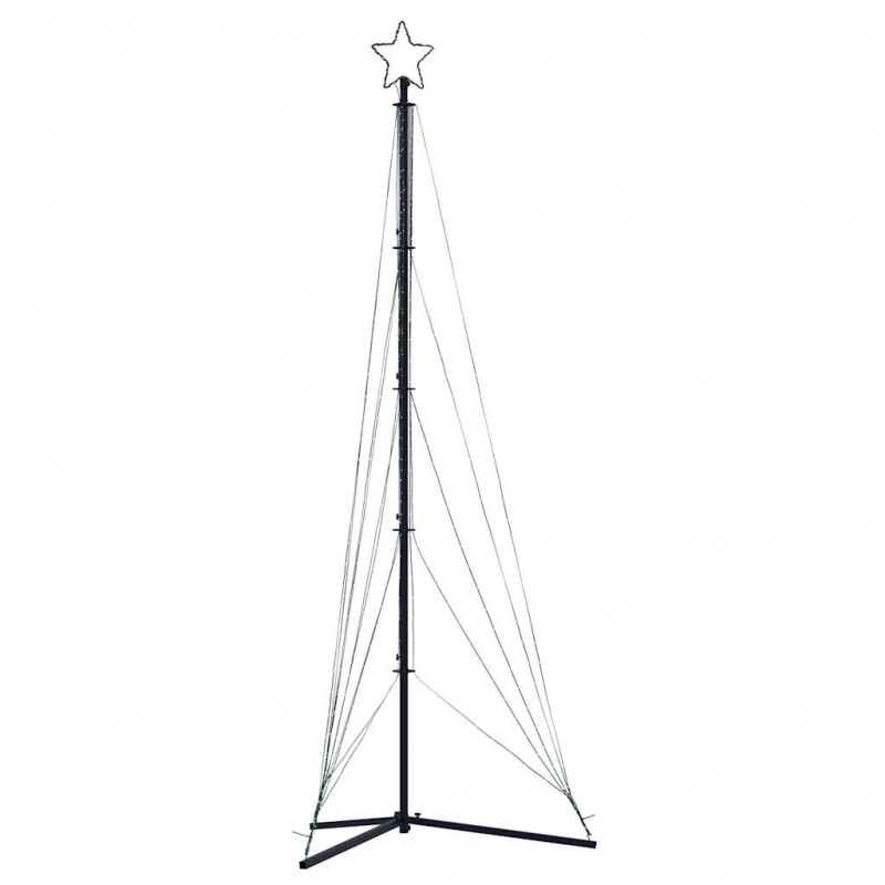 Lampki choinkowe, 525 ciepłych białych LED, 302 cm