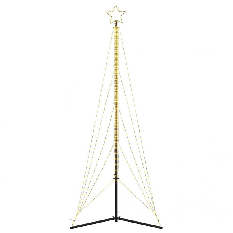Lampki choinkowe, 525 ciepłych białych LED, 302 cm