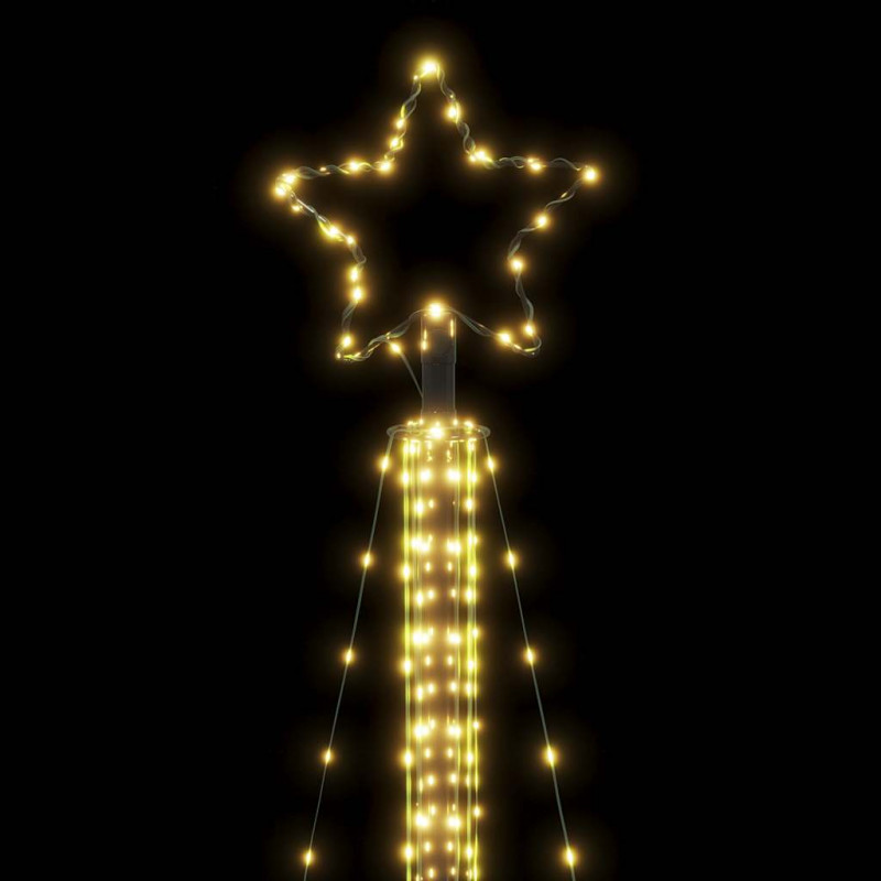 Lampki choinkowe, 525 ciepłych białych LED, 302 cm