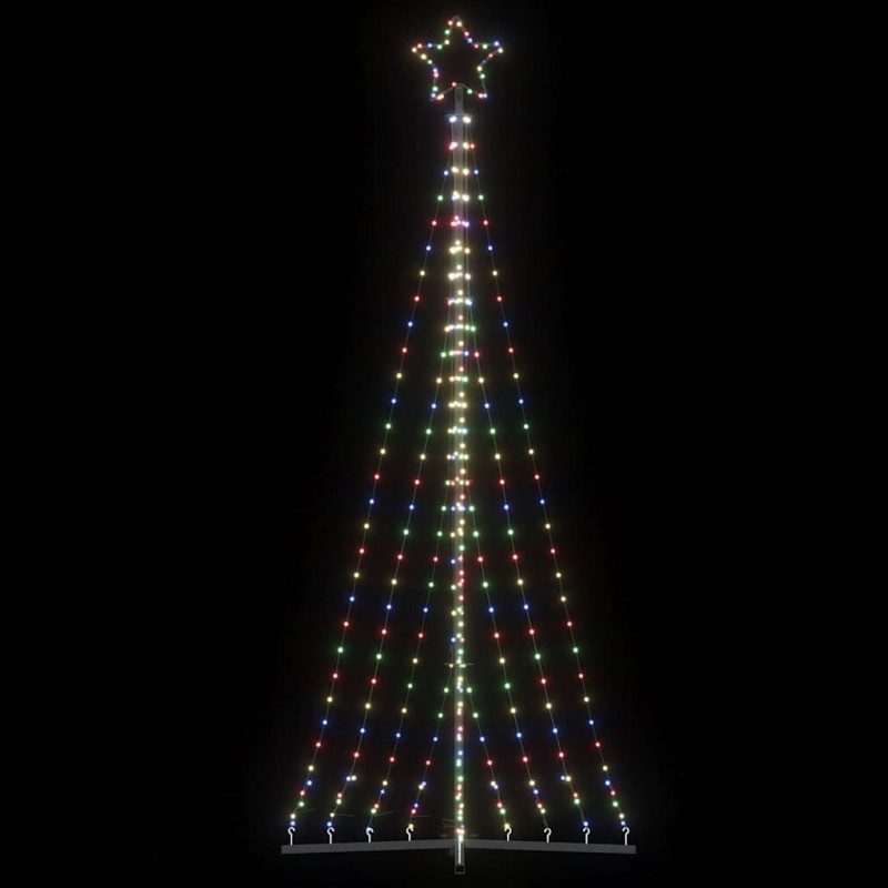 Lampki choinkowe, 447 kolorowych LED, 249 cm