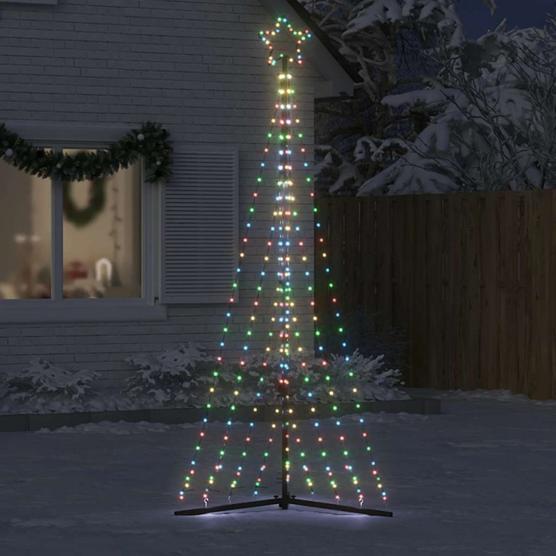 Lampki choinkowe, 447 kolorowych LED, 249 cm