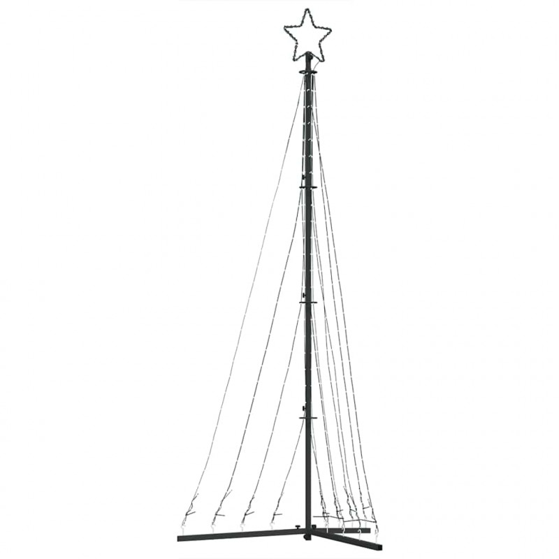Lampki choinkowe, 447 kolorowych LED, 249 cm