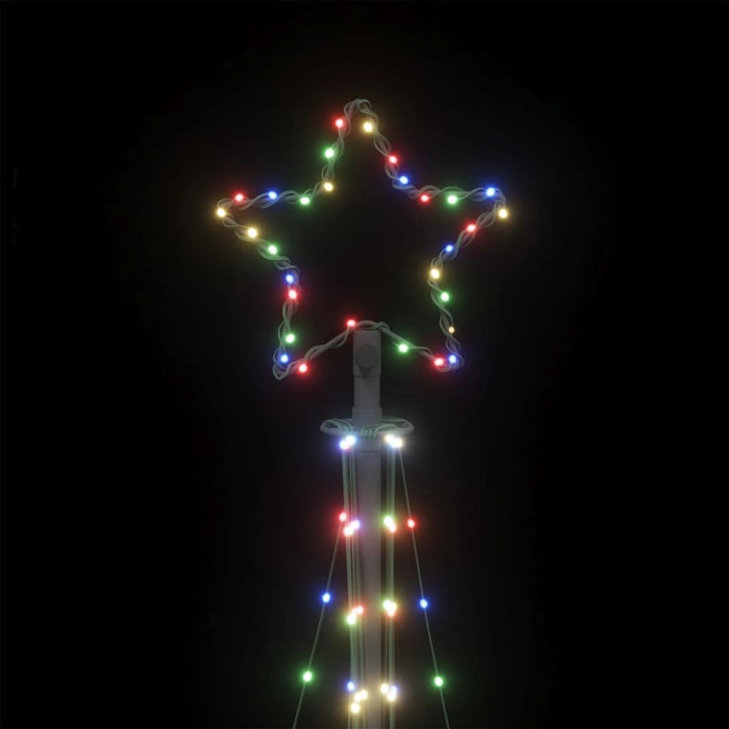Lampki choinkowe, 447 kolorowych LED, 249 cm