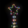 Lampki choinkowe, 447 kolorowych LED, 249 cm