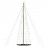 Stożkowa choinka z lampek, 1534 ciepłych białych LED, 503 cm