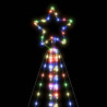 Lampki choinkowe, 615 kolorowych LED, 404,5 cm