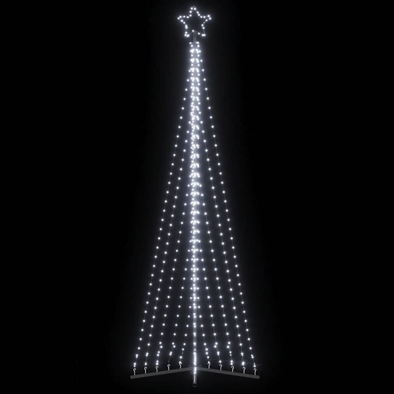 Lampki choinkowe, 495 zimnych białych LED, 300,5 cm