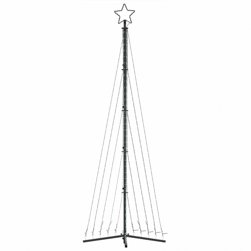 Lampki choinkowe, 495 zimnych białych LED, 300,5 cm