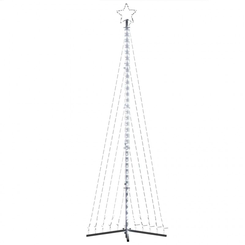Lampki choinkowe, 495 zimnych białych LED, 300,5 cm