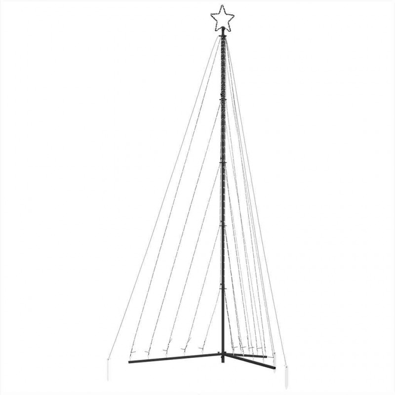 Lampki choinkowe, 570 niebieskich LED, 399 cm