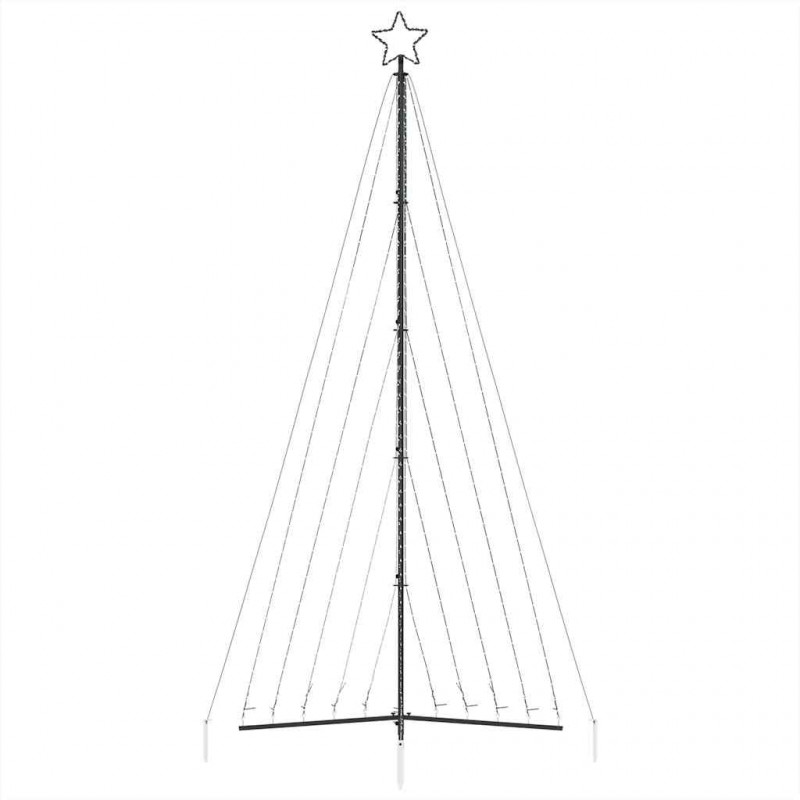 Lampki choinkowe, 570 niebieskich LED, 399 cm