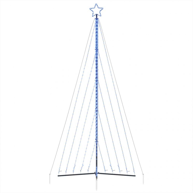 Lampki choinkowe, 570 niebieskich LED, 399 cm