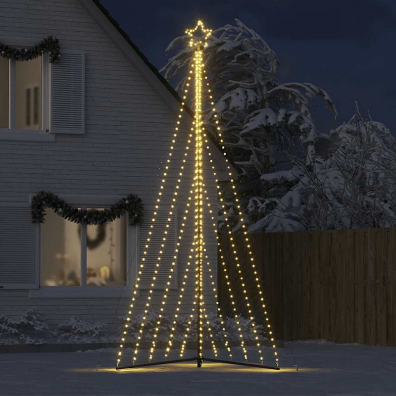 Lampki choinkowe, 570 ciepłych białych LED, 399 cm