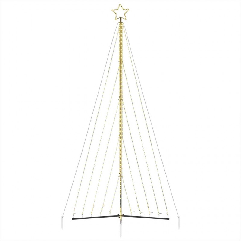 Lampki choinkowe, 570 ciepłych białych LED, 399 cm