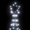 Stożkowa choinka z lampek, 200 zimnych białych LED, 182 cm