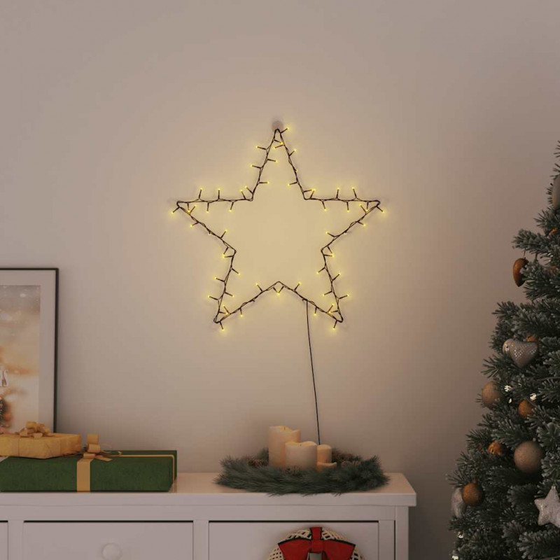 Lampki świąteczne gwiazda sylwetka, 80 LED