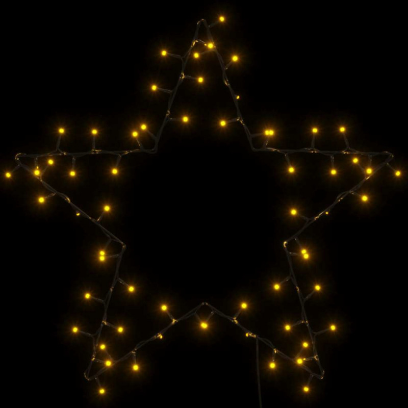 Lampki świąteczne gwiazda sylwetka, 80 LED