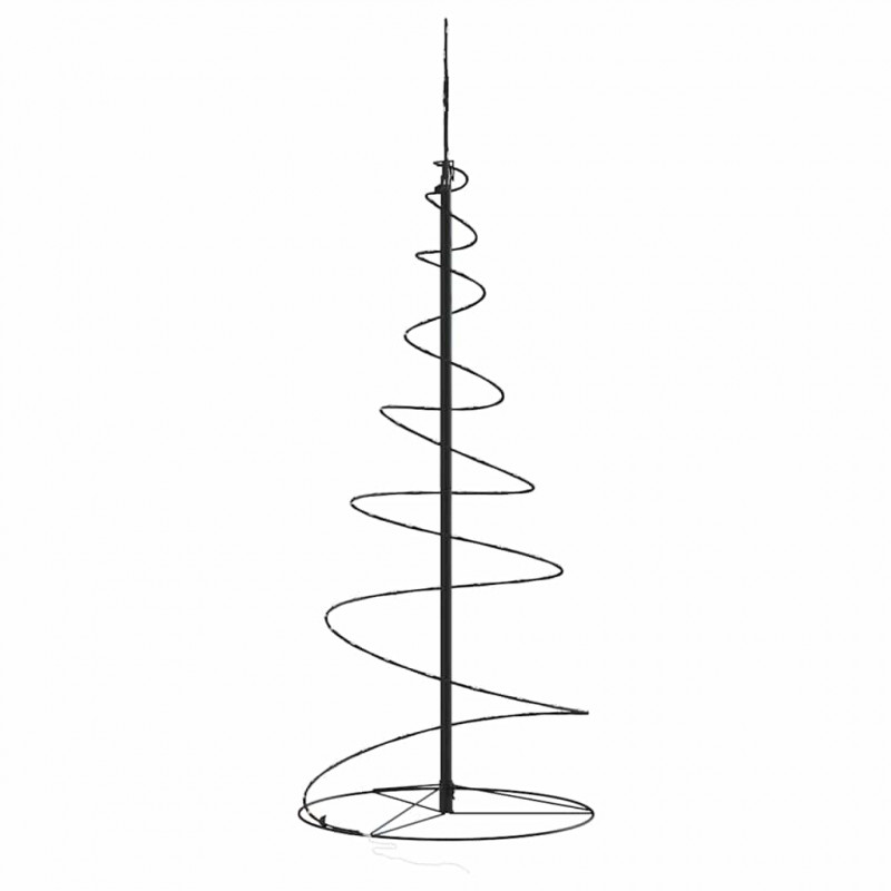 Stożkowa choinka z lampek, 80 ciepłych białych LED, 120 cm