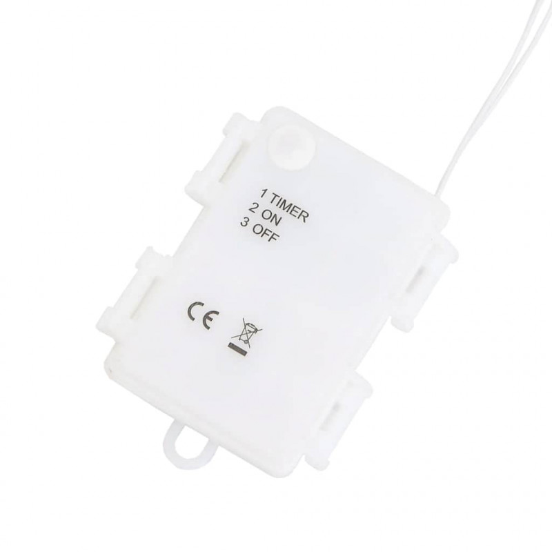 Lampki świąteczne sylwetka bałwana, 2 szt., 35 LED