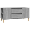 Szafka pod TV, szary dąb sonoma, 102x44,5x50 cm