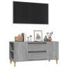 Szafka pod TV, szary dąb sonoma, 102x44,5x50 cm